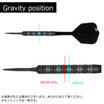 TARGET ROB CROSS BLACK EDITION SWISS point23g Darts Barrel - Dartsbuddy.com