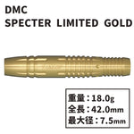 DMC UNITE SPECTER LIMITED Gold Darts Barrel - Dartsbuddy.com