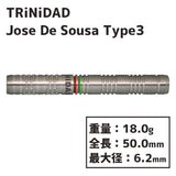 TRiNiDAD soft darts Jose De Sousa Type3 Barrel 2ba - Dartsbuddy.com