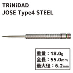 TRiNiDAD JOSE TYPE4 STEEL Darts Barrel - Dartsbuddy.com