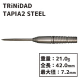 TRiNiDAD TAPIA TYPE2 STEEL Darts Barrel 佐藤詩織 - Dartsbuddy.com