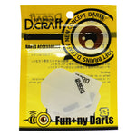 D-craft Flight Shape white - Dartsbuddy.com