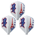 Fit Flight Jacques Labre 2 Shape Darts Flight - Dartsbuddy.com