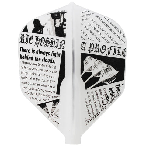 Fit Flight AIR RIE HOSHINO 6 Shape 星野理絵 Darts Flight - Dartsbuddy.com