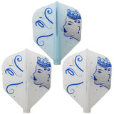 Fit Flight Printed Ice Queen Shape Darts Flight - Dartsbuddy.com