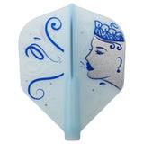 Fit Flight Printed Ice Queen Shape Darts Flight - Dartsbuddy.com