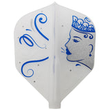 Fit Flight Printed Ice Queen Shape Darts Flight - Dartsbuddy.com