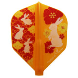 Fit Flight Printed Flower Rabbit Shape Darts Flight - Dartsbuddy.com