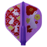 Fit Flight Printed Flower Rabbit Standard Darts Flight ] - Dartsbuddy.com