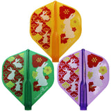 Fit Flight AIR Flower Rabbit Standard Darts Flight - Dartsbuddy.com