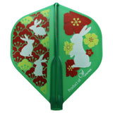 Fit Flight AIR Flower Rabbit Standard Darts Flight - Dartsbuddy.com