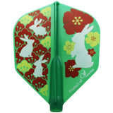 Fit Flight AIR Flower Rabbit SHAPE Darts Flight - Dartsbuddy.com