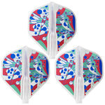 Fit Flight AIR Pastel Rain Standard Darts Flight - Dartsbuddy.com