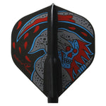 Fit Flight Printed Colorful Reaper Standard Darts Flight - Dartsbuddy.com