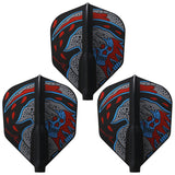 Fit Flight Printed Colorful Reaper Shape Darts Flight - Dartsbuddy.com