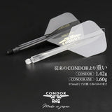 CONDOR AXE CLEAR SMALL Darts - Dartsbuddy.com