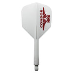 CONDOR AXE SMALL AXE logo White - Dartsbuddy.com