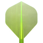 CONDOR AXE Standard NEON Yellow DartsFlight - Dartsbuddy.com