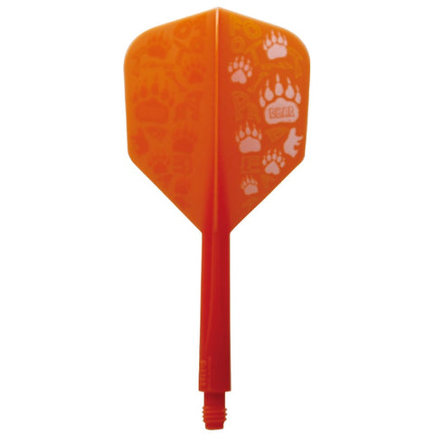 CONDOR AXE FOOTPRINT BEAR Small DartsFlight - Dartsbuddy.com