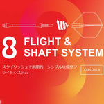 【8 flight eightflight】SHAPE EightFlight shape Darts - Dartsbuddy.com