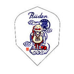 BUTEN AKINDO Flight hotei sama 豊天商店 white 布袋様 - Dartsbuddy.com