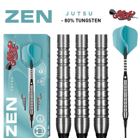 Shot darts ZEN series Jutsu 術 Darts Barrel 2BA - Dartsbuddy.com